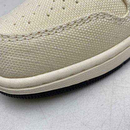 【中古美品】【メンズ】 NIKE ナイキ IB8058-110 AIR JORDAN 1 LOW PRM エア ジョーダン ワン ロー プレミアム スニーカー シューズ 靴 160-260618-cs-02-izu サイズ：29.5cm カラー：PALE IVORY/BAROQUE BROWN 万代Net店