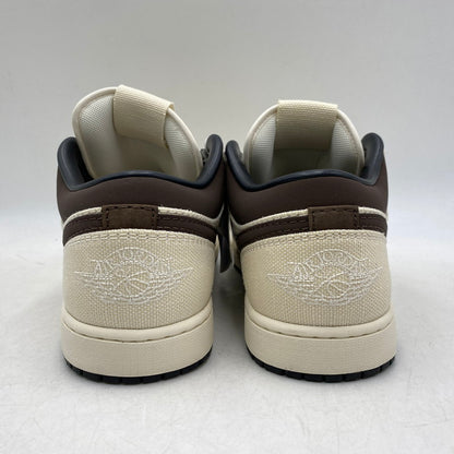 【中古美品】【メンズ】 NIKE ナイキ IB8058-110 AIR JORDAN 1 LOW PRM エア ジョーダン ワン ロー プレミアム スニーカー シューズ 靴 160-260618-cs-02-izu サイズ：29.5cm カラー：PALE IVORY/BAROQUE BROWN 万代Net店