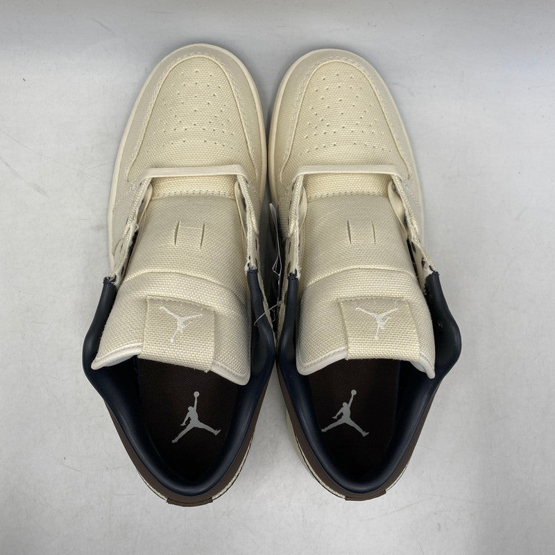 【中古美品】【メンズ】 NIKE ナイキ IB8058-110 AIR JORDAN 1 LOW PRM エア ジョーダン ワン ロー プレミアム スニーカー シューズ 靴 160-260618-cs-02-izu サイズ：29.5cm カラー：PALE IVORY/BAROQUE BROWN 万代Net店