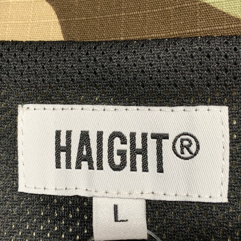 【中古品】【メンズ】 HAIGHT ヘイト HTSS-242001 CAMOUFLAGE WORKERS JACKET カモフラージュ ワーカーズ ジャケット アウター 142-260628-kh-13-izu サイズ：L カラー：マルチ 万代Net店