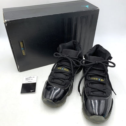 【現状渡し品】【メンズ】 NIKE ナイキ 378037-006 AIR JORDAN 11 エア ジョーダン スニーカー シューズ 靴 160-260627-cs-14-izu サイズ：27.5cm カラー：BLACK/GAMMA BLUE-BLACK-VARSITY MAIZE 万代Net店