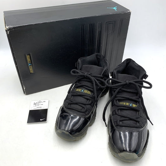 【現状渡し品】【メンズ】 NIKE ナイキ 378037-006 AIR JORDAN 11 エア ジョーダン スニーカー シューズ 靴 160-260627-cs-14-izu サイズ：27.5cm カラー：BLACK/GAMMA BLUE-BLACK-VARSITY MAIZE 万代Net店