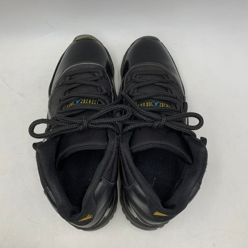 【現状渡し品】【メンズ】 NIKE ナイキ 378037-006 AIR JORDAN 11 エア ジョーダン スニーカー シューズ 靴 160-260627-cs-14-izu サイズ：27.5cm カラー：BLACK/GAMMA BLUE-BLACK-VARSITY MAIZE 万代Net店