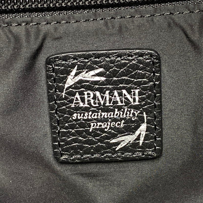 【中古品】【メンズ/レディース】 GIORGIO ARMANI ジョルジオアルマーニ GRAZIE 2WAY NYLON BACK PACK グラツィエ ツーウェイ ナイロン バックパック カバン 鞄 188-260619-cs-08-izu カラー：ブラック 万代Net店