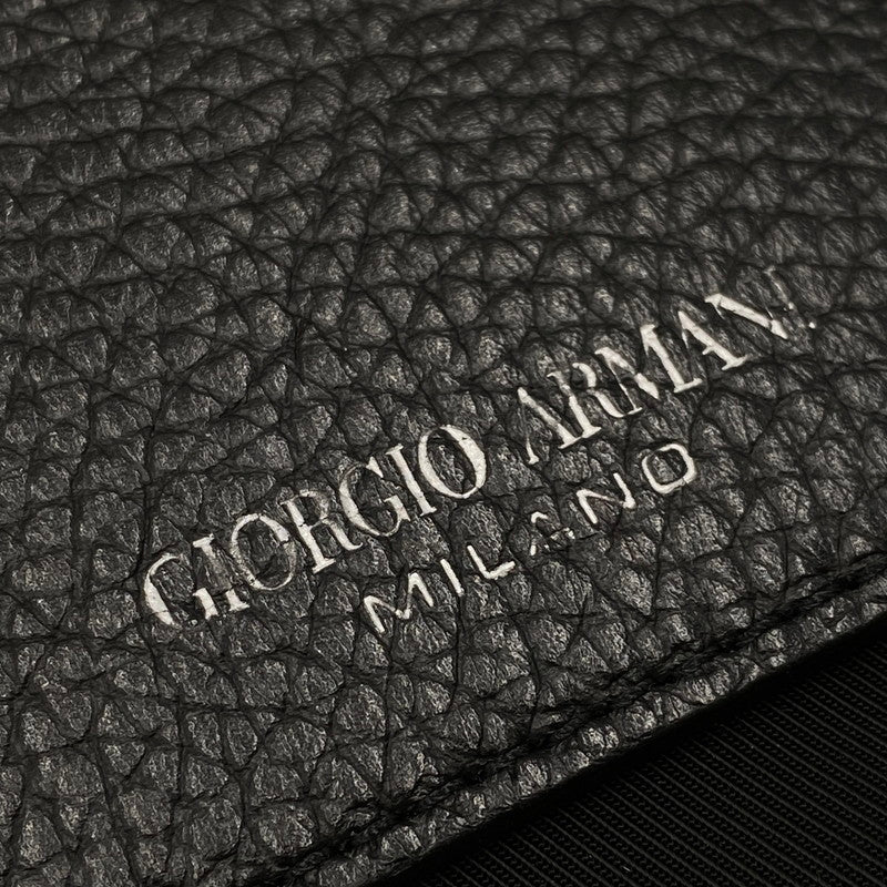 【中古品】【メンズ/レディース】 GIORGIO ARMANI ジョルジオアルマーニ GRAZIE 2WAY NYLON BACK PACK グラツィエ ツーウェイ ナイロン バックパック カバン 鞄 188-260619-cs-08-izu カラー：ブラック 万代Net店