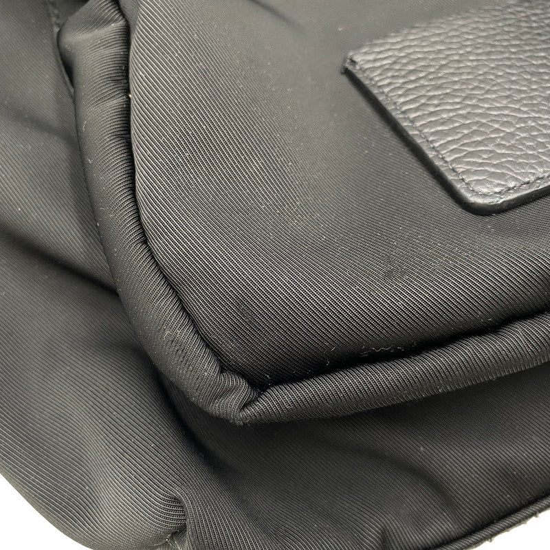 【中古品】【メンズ/レディース】 GIORGIO ARMANI ジョルジオアルマーニ GRAZIE 2WAY NYLON BACK PACK グラツィエ ツーウェイ ナイロン バックパック カバン 鞄 188-260619-cs-08-izu カラー：ブラック 万代Net店