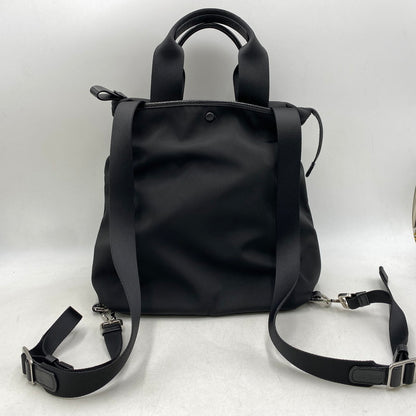 【中古品】【メンズ/レディース】 GIORGIO ARMANI ジョルジオアルマーニ GRAZIE 2WAY NYLON BACK PACK グラツィエ ツーウェイ ナイロン バックパック カバン 鞄 188-260619-cs-08-izu カラー：ブラック 万代Net店