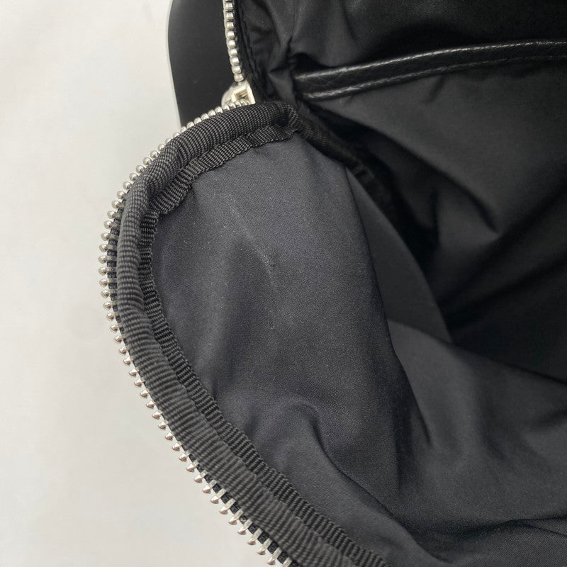 【中古品】【メンズ/レディース】 GIORGIO ARMANI ジョルジオアルマーニ GRAZIE 2WAY NYLON BACK PACK グラツィエ ツーウェイ ナイロン バックパック カバン 鞄 188-260619-cs-08-izu カラー：ブラック 万代Net店