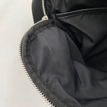 【中古品】【メンズ/レディース】 GIORGIO ARMANI ジョルジオアルマーニ GRAZIE 2WAY NYLON BACK PACK グラツィエ ツーウェイ ナイロン バックパック カバン 鞄 188-260619-cs-08-izu カラー：ブラック 万代Net店