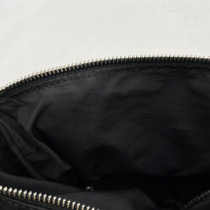 【中古品】【メンズ/レディース】 GIORGIO ARMANI ジョルジオアルマーニ GRAZIE 2WAY NYLON BACK PACK グラツィエ ツーウェイ ナイロン バックパック カバン 鞄 188-260619-cs-08-izu カラー：ブラック 万代Net店