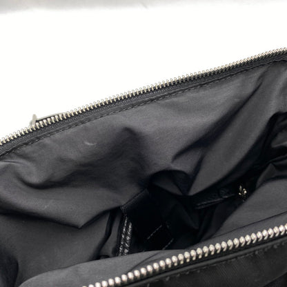 【中古品】【メンズ/レディース】 GIORGIO ARMANI ジョルジオアルマーニ GRAZIE 2WAY NYLON BACK PACK グラツィエ ツーウェイ ナイロン バックパック カバン 鞄 188-260619-cs-08-izu カラー：ブラック 万代Net店