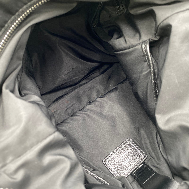 【中古品】【メンズ/レディース】 GIORGIO ARMANI ジョルジオアルマーニ GRAZIE 2WAY NYLON BACK PACK グラツィエ ツーウェイ ナイロン バックパック カバン 鞄 188-260619-cs-08-izu カラー：ブラック 万代Net店