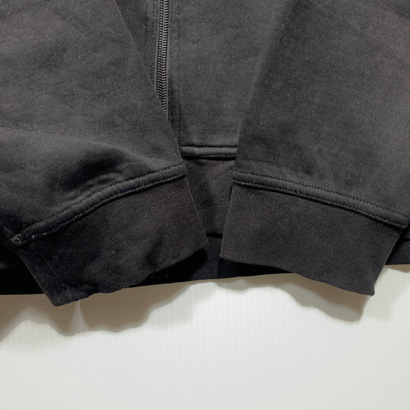 【中古品】【メンズ】 ARMANI EXCHANGE アルマーニエクスチェンジ LOGO ZIPUP HOODED SWEAT SHIRT XM000371 AF10818 ロゴ ジップアップ パーカー 141-260629-as-16-izu サイズ：S カラー：ブラック 万代Net店