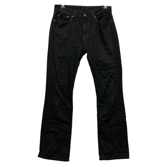 【中古品】【メンズ】 LEVI'S リーバイス PC9-05527-0527 刻印4001 メキシコ製 527 SLIM BOOTSCUT DENIM PANTS スリム ブーツカット デニム パンツ ボトムス ズボン 158-260629-cs-17-izu サイズ：W30 L32 カラー：ブラック 万代Net店