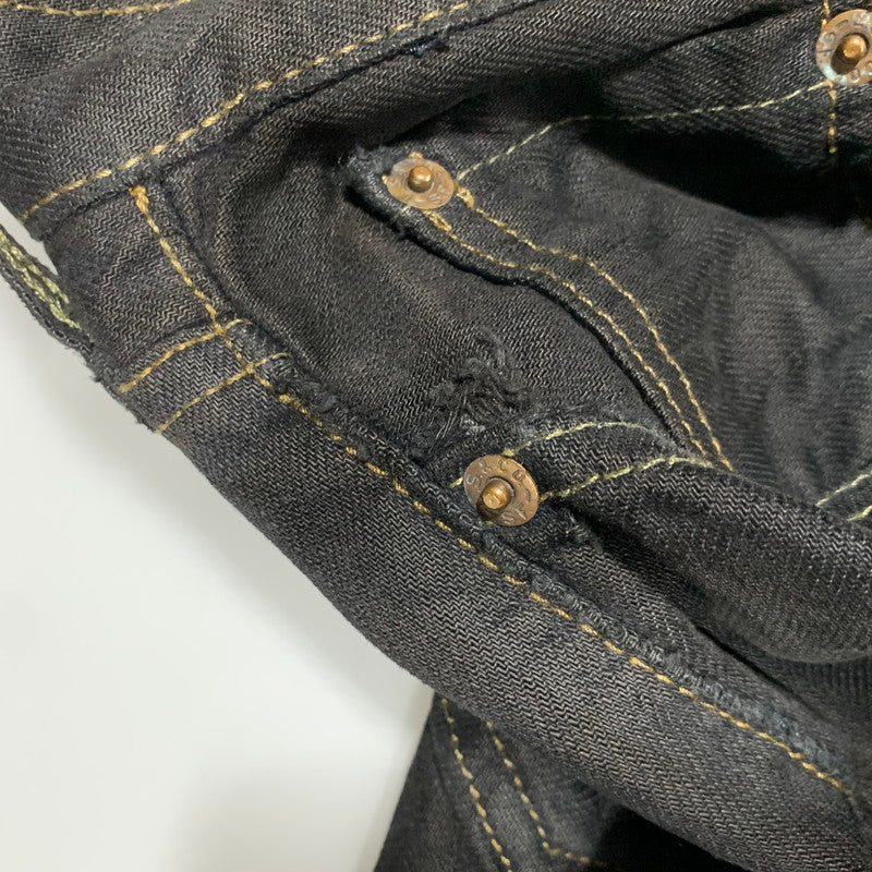 【中古品】【メンズ】 LEVI'S リーバイス PC9-05527-0527 刻印4001 メキシコ製 527 SLIM BOOTSCUT DENIM PANTS スリム ブーツカット デニム パンツ ボトムス ズボン 158-260629-cs-17-izu サイズ：W30 L32 カラー：ブラック 万代Net店