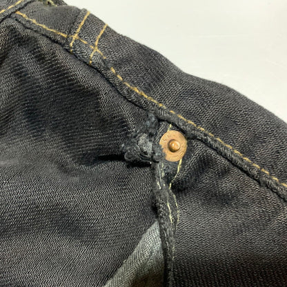 【中古品】【メンズ】 LEVI'S リーバイス PC9-05527-0527 刻印4001 メキシコ製 527 SLIM BOOTSCUT DENIM PANTS スリム ブーツカット デニム パンツ ボトムス ズボン 158-260629-cs-17-izu サイズ：W30 L32 カラー：ブラック 万代Net店