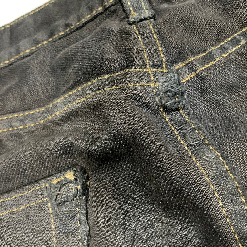 【中古品】【メンズ】 LEVI'S リーバイス PC9-05527-0527 刻印4001 メキシコ製 527 SLIM BOOTSCUT DENIM PANTS スリム ブーツカット デニム パンツ ボトムス ズボン 158-260629-cs-17-izu サイズ：W30 L32 カラー：ブラック 万代Net店