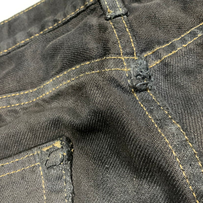 【中古品】【メンズ】 LEVI'S リーバイス PC9-05527-0527 刻印4001 メキシコ製 527 SLIM BOOTSCUT DENIM PANTS スリム ブーツカット デニム パンツ ボトムス ズボン 158-260629-cs-17-izu サイズ：W30 L32 カラー：ブラック 万代Net店