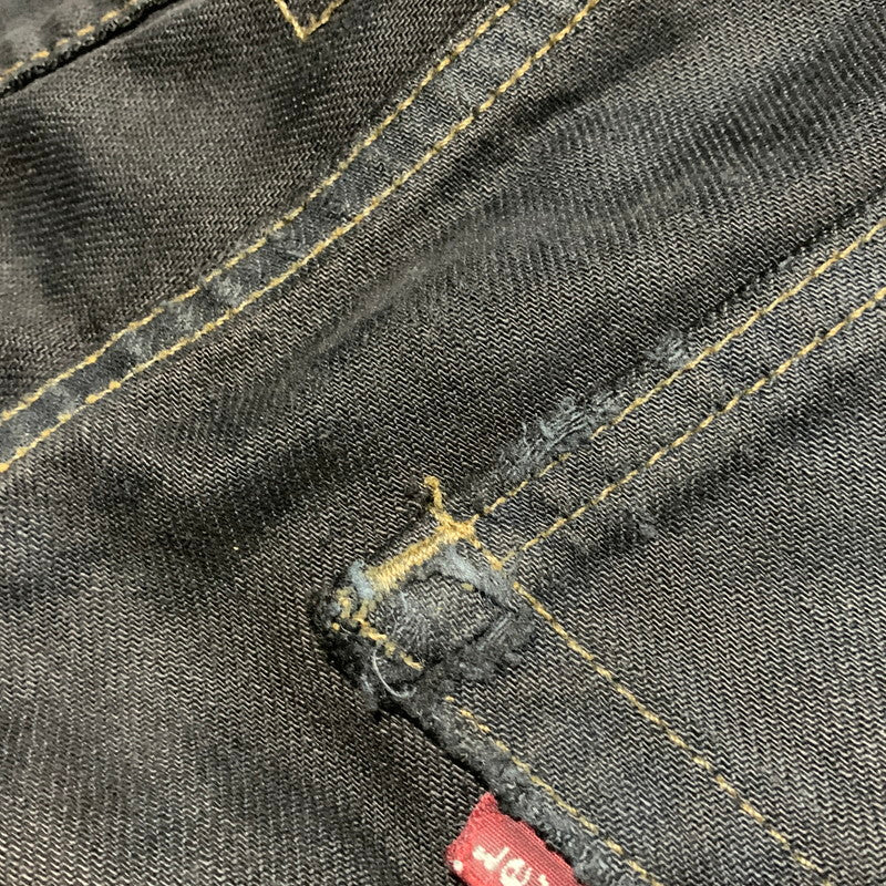 【中古品】【メンズ】 LEVI'S リーバイス PC9-05527-0527 刻印4001 メキシコ製 527 SLIM BOOTSCUT DENIM PANTS スリム ブーツカット デニム パンツ ボトムス ズボン 158-260629-cs-17-izu サイズ：W30 L32 カラー：ブラック 万代Net店