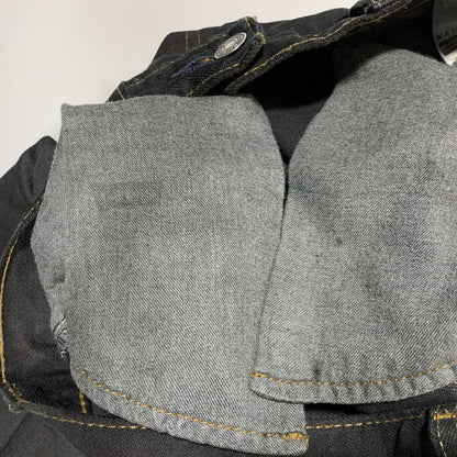 【中古品】【メンズ】 LEVI'S リーバイス PC9-05527-0527 刻印4001 メキシコ製 527 SLIM BOOTSCUT DENIM PANTS スリム ブーツカット デニム パンツ ボトムス ズボン 158-260629-cs-17-izu サイズ：W30 L32 カラー：ブラック 万代Net店