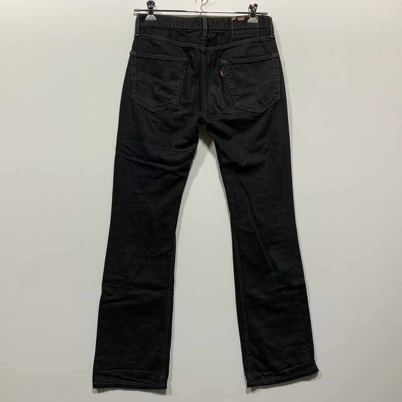【中古品】【メンズ】 LEVI'S リーバイス PC9-05527-0527 刻印4001 メキシコ製 527 SLIM BOOTSCUT DENIM PANTS スリム ブーツカット デニム パンツ ボトムス ズボン 158-260629-cs-17-izu サイズ：W30 L32 カラー：ブラック 万代Net店