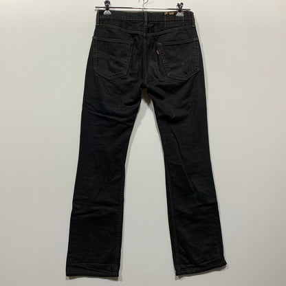 【中古品】【メンズ】 LEVI'S リーバイス PC9-05527-0527 刻印4001 メキシコ製 527 SLIM BOOTSCUT DENIM PANTS スリム ブーツカット デニム パンツ ボトムス ズボン 158-260629-cs-17-izu サイズ：W30 L32 カラー：ブラック 万代Net店
