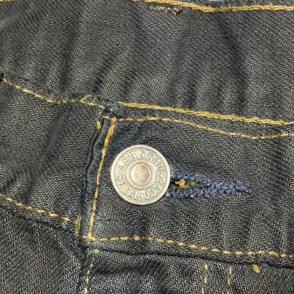 【中古品】【メンズ】 LEVI'S リーバイス PC9-05527-0527 刻印4001 メキシコ製 527 SLIM BOOTSCUT DENIM PANTS スリム ブーツカット デニム パンツ ボトムス ズボン 158-260629-cs-17-izu サイズ：W30 L32 カラー：ブラック 万代Net店