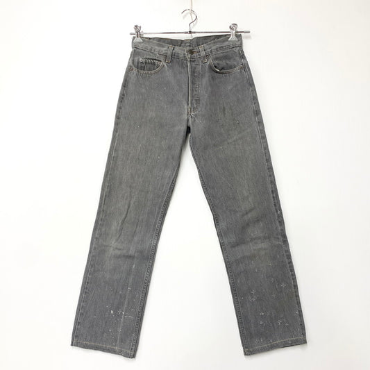 【中古品】【メンズ】 LEVI'S リーバイス 501-0658 刻印653 USA製 80’S DENIM PANTS デニム パンツ ズボン ボトムス 157-260620-ya-05-izu サイズ：30×34 カラー：ブラック 万代Net店