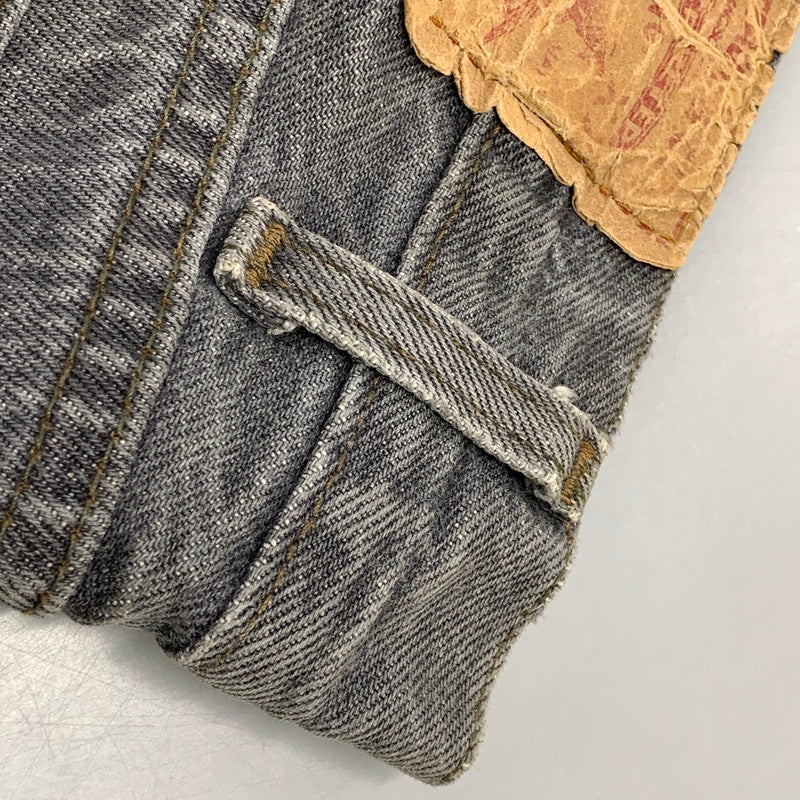 【中古品】【メンズ】 LEVI'S リーバイス 501-0658 刻印653 USA製 80’S DENIM PANTS デニム パンツ ズボン ボトムス 157-260620-ya-05-izu サイズ：30×34 カラー：ブラック 万代Net店