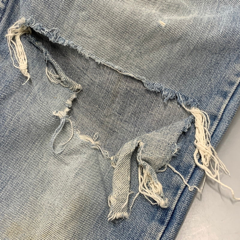 【現状渡し品】【メンズ】 LEVI'S リーバイス 40519-0213 刻印542 USA製 42TALON 70’S FLARE DENIM PANTS フレア デニム パンツ ズボン ボトムス 157-260620-ya-03-izu サイズ：33 カラー：ライトインディゴ 万代Net店