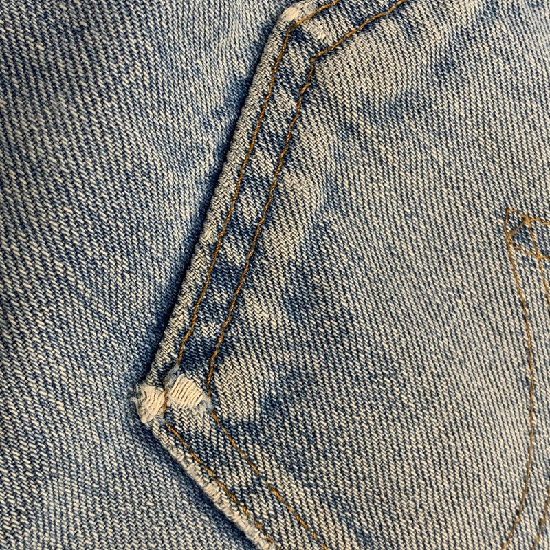 【現状渡し品】【メンズ】 LEVI'S リーバイス 40519-0213 刻印542 USA製 42TALON 70’S FLARE DENIM PANTS フレア デニム パンツ ズボン ボトムス 157-260620-ya-03-izu サイズ：33 カラー：ライトインディゴ 万代Net店