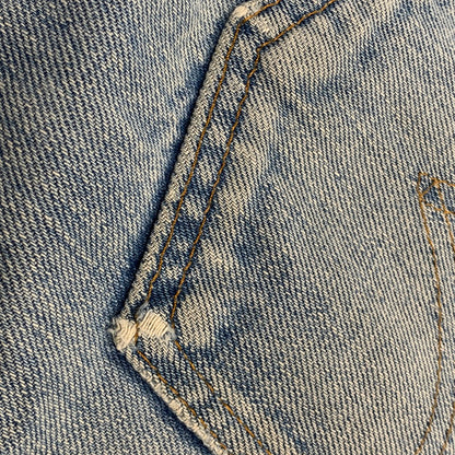 【現状渡し品】【メンズ】 LEVI'S リーバイス 40519-0213 刻印542 USA製 42TALON 70’S FLARE DENIM PANTS フレア デニム パンツ ズボン ボトムス 157-260620-ya-03-izu サイズ：33 カラー：ライトインディゴ 万代Net店
