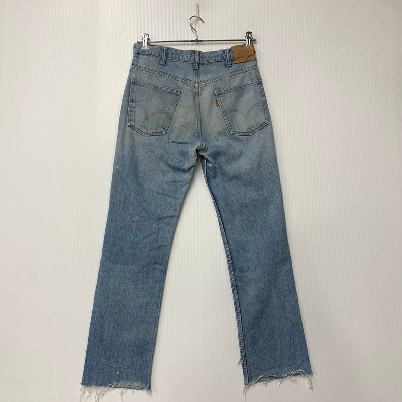 【現状渡し品】【メンズ】 LEVI'S リーバイス 40519-0213 刻印542 USA製 42TALON 70’S FLARE DENIM PANTS フレア デニム パンツ ズボン ボトムス 157-260620-ya-03-izu サイズ：33 カラー：ライトインディゴ 万代Net店