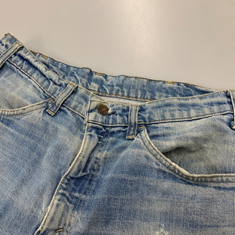 【現状渡し品】【メンズ】 LEVI'S リーバイス 40519-0213 刻印542 USA製 42TALON 70’S FLARE DENIM PANTS フレア デニム パンツ ズボン ボトムス 157-260620-ya-03-izu サイズ：33 カラー：ライトインディゴ 万代Net店