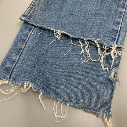 【現状渡し品】【メンズ】 LEVI'S リーバイス 40519-0213 刻印542 USA製 42TALON 70’S FLARE DENIM PANTS フレア デニム パンツ ズボン ボトムス 157-260620-ya-03-izu サイズ：33 カラー：ライトインディゴ 万代Net店