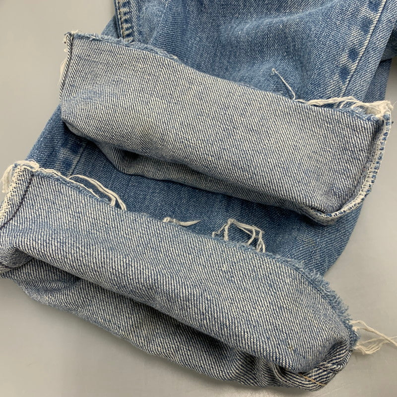 【現状渡し品】【メンズ】 LEVI'S リーバイス 40519-0213 刻印542 USA製 42TALON 70’S FLARE DENIM PANTS フレア デニム パンツ ズボン ボトムス 157-260620-ya-03-izu サイズ：33 カラー：ライトインディゴ 万代Net店