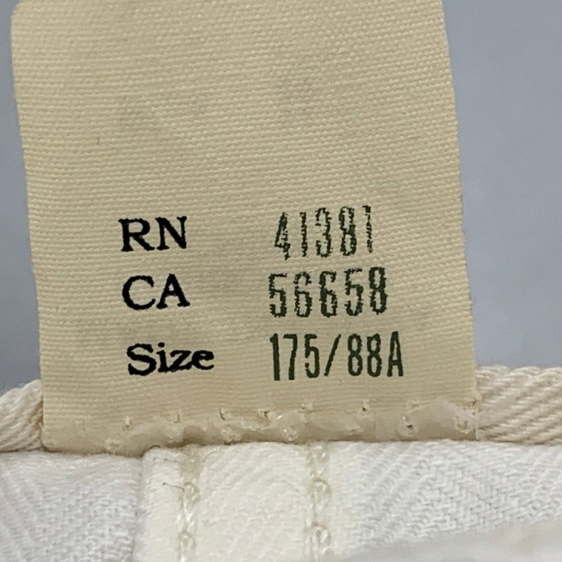 【中古品】【メンズ】 RRL ダブルアールエル 0200015339 HERRINGBONE TWILL BUTTON FLY SHORTS ヘリンボーン ツイル ボタン フライ ショーツ ハーフパンツ ショートパンツ 156-260620-ya-10-izu サイズ：34 カラー：ホワイト 万代Net店