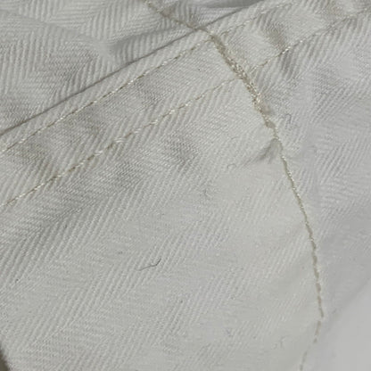 【中古品】【メンズ】 RRL ダブルアールエル 0200015339 HERRINGBONE TWILL BUTTON FLY SHORTS ヘリンボーン ツイル ボタン フライ ショーツ ハーフパンツ ショートパンツ 156-260620-ya-10-izu サイズ：34 カラー：ホワイト 万代Net店