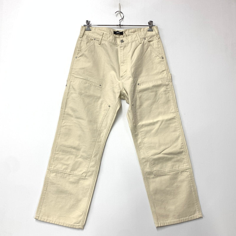 【中古品】【メンズ】 UNDER R アンダーアール RON HERMAN ロンハーマン 4320600231 DOUBLE KNEE PANTS ダブル ニー パンツ ズボン ボトムス 158-260620-ya-02-izu サイズ：L カラー：ベージュ 万代Net店