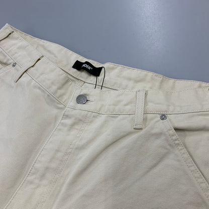 【中古品】【メンズ】 UNDER R アンダーアール RON HERMAN ロンハーマン 4320600231 DOUBLE KNEE PANTS ダブル ニー パンツ ズボン ボトムス 158-260620-ya-02-izu サイズ：L カラー：ベージュ 万代Net店
