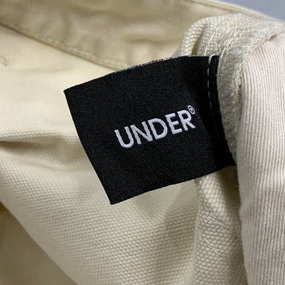 【中古品】【メンズ】 UNDER R アンダーアール RON HERMAN ロンハーマン 4320600231 DOUBLE KNEE PANTS ダブル ニー パンツ ズボン ボトムス 158-260620-ya-02-izu サイズ：L カラー：ベージュ 万代Net店