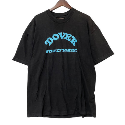 【中古品】【メンズ】 VERDY × DOVER STREET MARKET ヴェルディ×ドーバーストリートマーケット PRINT SS TEE プリント ショートスリーブ ティー トップス 半袖 142-260619-cs-03-izu サイズ：L カラー：ブラック 万代Net店