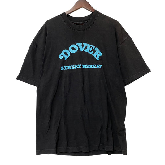【中古品】【メンズ】 VERDY × DOVER STREET MARKET ヴェルディ×ドーバーストリートマーケット PRINT SS TEE プリント ショートスリーブ ティー トップス 半袖 142-260619-cs-03-izu サイズ：L カラー：ブラック 万代Net店