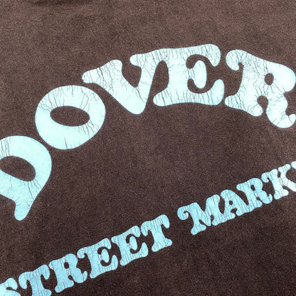 【中古品】【メンズ】 VERDY × DOVER STREET MARKET ヴェルディ×ドーバーストリートマーケット PRINT SS TEE プリント ショートスリーブ ティー トップス 半袖 142-260619-cs-03-izu サイズ：L カラー：ブラック 万代Net店