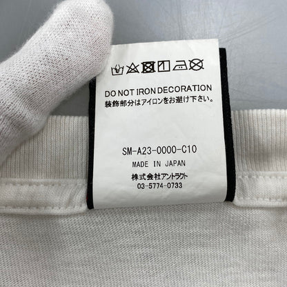 【中古品】【メンズ】 SAINT MICHAEL × FORSOMEONE セントマイケル ×フォーサムワン SM-A23-0000-C10 CONSUME FS SS TEE コンシューム ショートスリーブ ティー トップス 半袖 142-260619-cs-04-izu サイズ：XL カラー：ホワイト 万代Net店