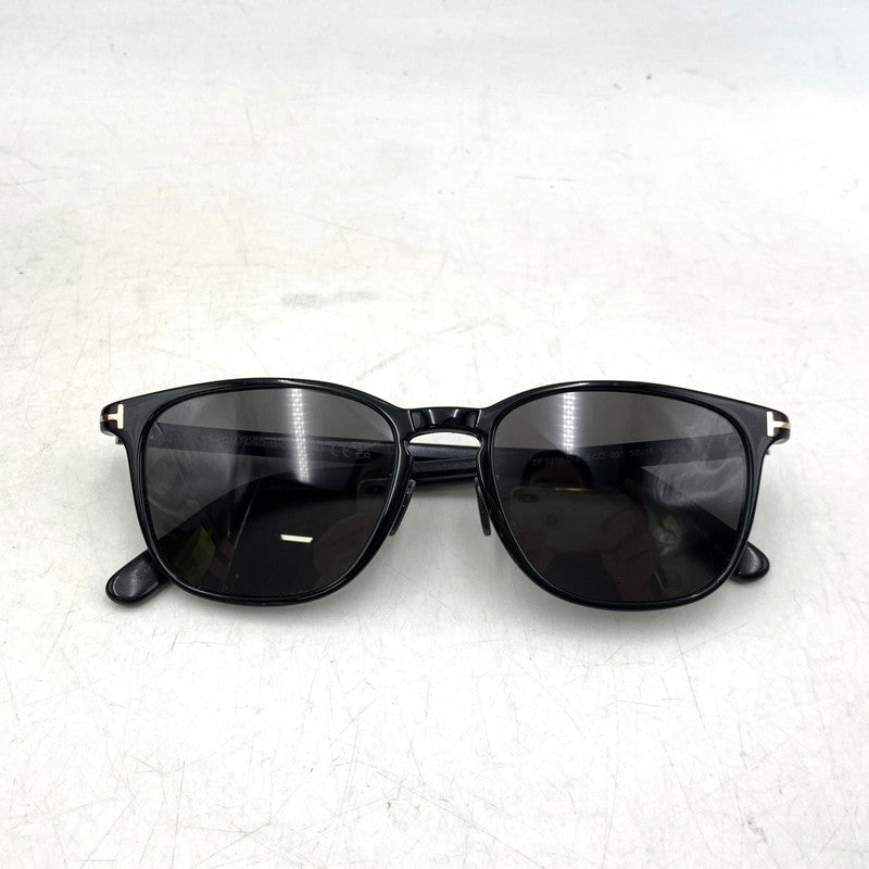 【中古品】【メンズ/レディース】 TOM FORD トムフォード 5918-D-B ECO 001 SUNGLASSES サングラス 203-260620-ya-15-izu サイズ：52口18-145 カラー：ブラック×グレー系 万代Net店