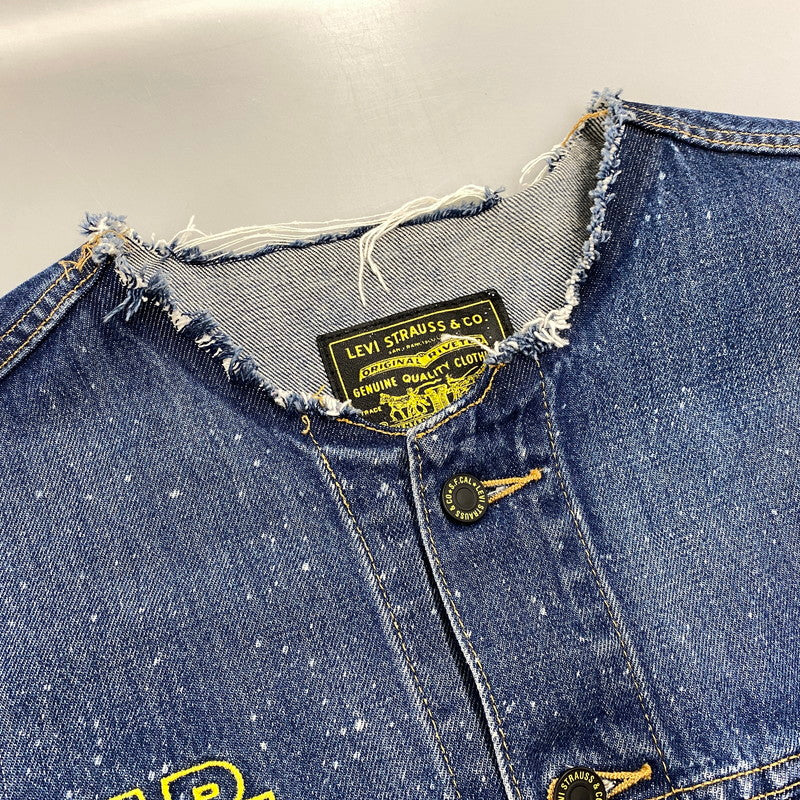 【中古品】【メンズ】 LEVI'S × STAR WARS リーバイス×スターウォーズ PC9-79697-0009 DENIM JACKET デニム ジャケット アウター 147-260619-cs-01-izu サイズ：L カラー：インディゴ 万代Net店