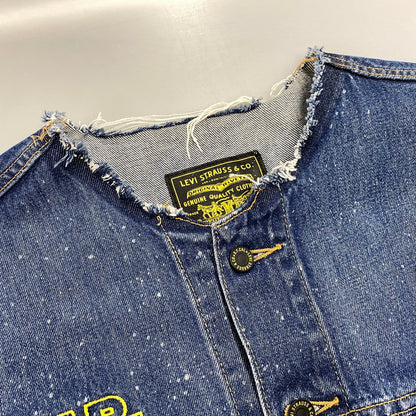 【中古品】【メンズ】 LEVI'S × STAR WARS リーバイス×スターウォーズ PC9-79697-0009 DENIM JACKET デニム ジャケット アウター 147-260619-cs-01-izu サイズ：L カラー：インディゴ 万代Net店