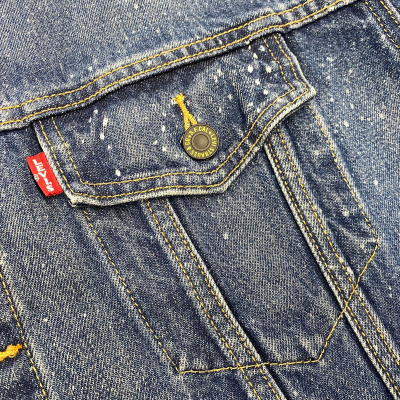 【中古品】【メンズ】 LEVI'S × STAR WARS リーバイス×スターウォーズ PC9-79697-0009 DENIM JACKET デニム ジャケット アウター 147-260619-cs-01-izu サイズ：L カラー：インディゴ 万代Net店