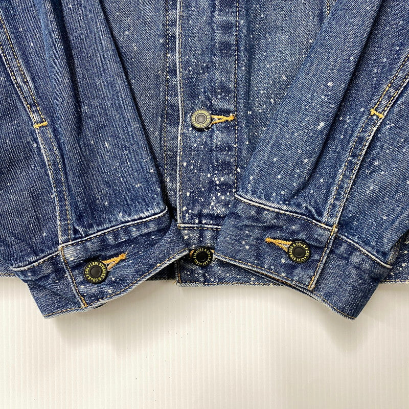 【中古品】【メンズ】 LEVI'S × STAR WARS リーバイス×スターウォーズ PC9-79697-0009 DENIM JACKET デニム ジャケット アウター 147-260619-cs-01-izu サイズ：L カラー：インディゴ 万代Net店